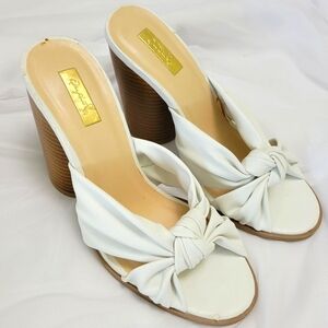Qupid White heels